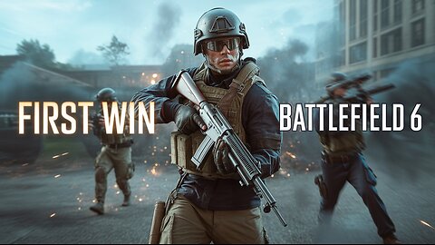My First Battlefield 6 Victory! 🔥💀 | BF6 Win Moment