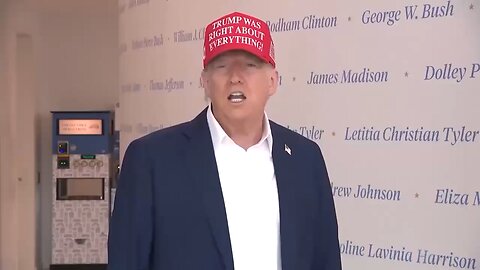 President Trump announcing a major DC cleanup infrastructure initiative. He’s resetting the country