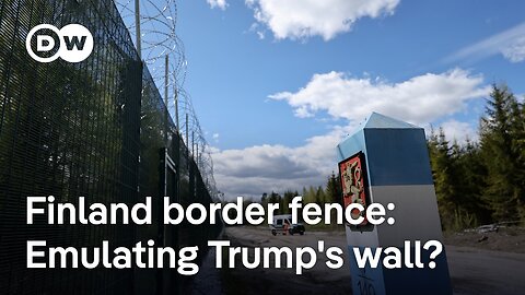 Why is Finland building a 200-kilometer fence on its border with Russia? | DW News