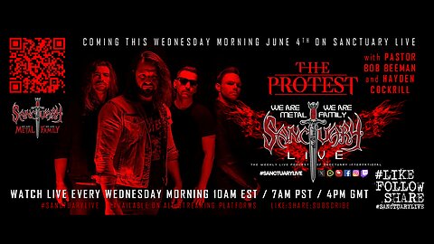 THE PROTEST invades #SANCTUARYLIVE 6/4/25
