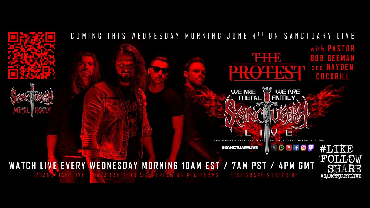 THE PROTEST invades #SANCTUARYLIVE 6/4/25