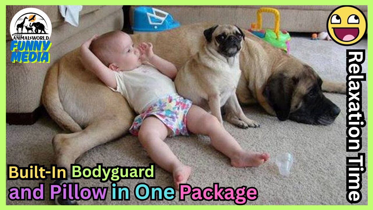 🐶 Built-In Bodyguard and Pillow in One Package 💖