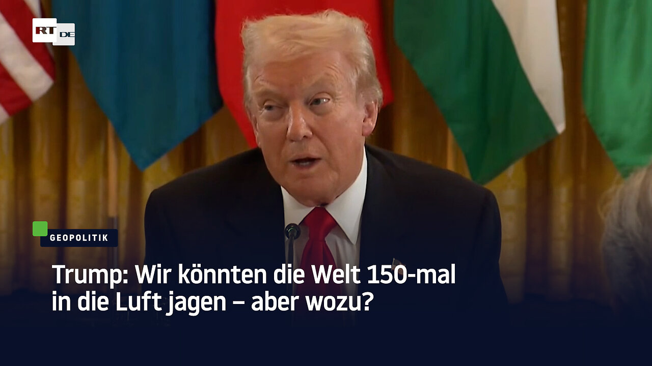 Trump spricht sich für nukleare Abrüstung aus