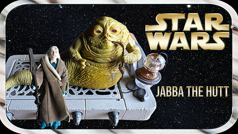 Jabba The Hutt Playset - Vintage Star Wars Toy