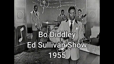 Bo Diddley Breaks the Rules LIVE on Ed Sullivan (1955) Performing "Bo Diddley"