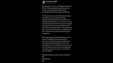 Candace ~ Dan Bongino Tweet | Skock'd me to the core.