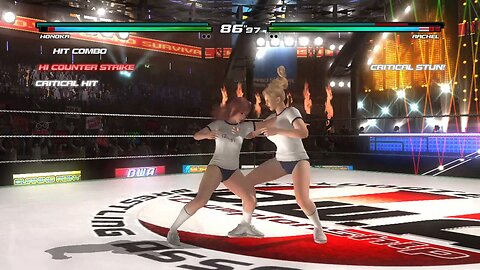 Honoka + Hitomi vs Helena + Rachel