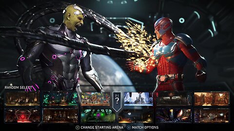 Match 3 Braniac vs Atom Injustice 2 Legendary Edition