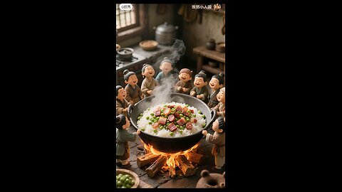 "AI Family's Bountiful Harvest: Peas & Chicken Delight!"