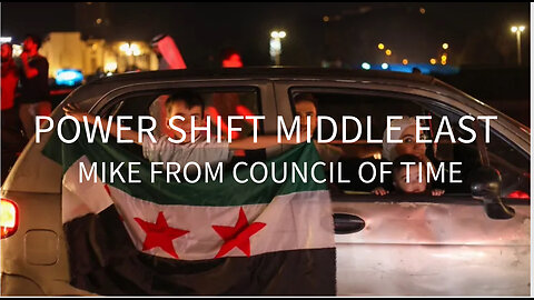 Mike From COT Power Shift in Middle East - Announcements Coming - Syria