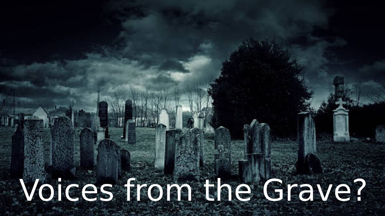 Voices from the Grave: Investigation at Haunted Cemetery