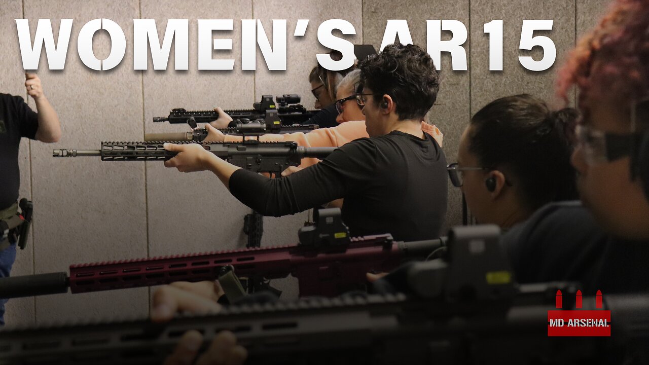 Women's AR15 Training at MD Arsenal!