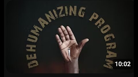 "Evidence Confirms Existence of Dehumanizing Program!"