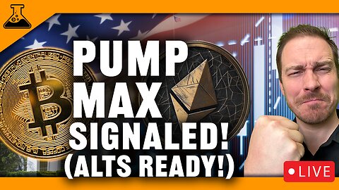 Crypto's Next Major Pump Signal Flashing | Bitcoin Price Targets | Ethereum Pump Starts Altseason