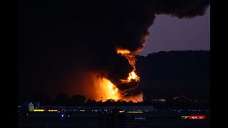 UPS plane crashing in Louisville, Kentucky.