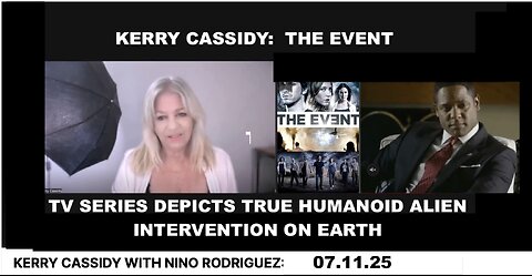 HUMANOID ALIEN INTERVENTION ON EARTH : THE EVENT