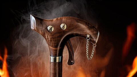 I've Built a Walking Cane with a Hidden Gadget!! |A Gift for my Grandfather