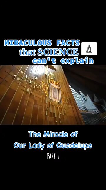 Part 1 MIRACLE OF OUR LADY OF GUADALUPE #truth #jesus #mary #joseph #ihs #christ #church #bible