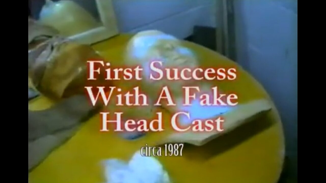 First Fake Head Cast Success