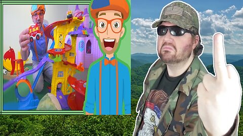 Educational Blippi Videos For Children - Learning Movement Verbs For Kids - Reaction! (BBT)