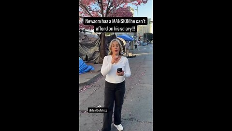 NEWSOM BUYS ANOTHER MANSION THAT HE CANNOT AFFORD, WHILE CALIFORNIA HOMELESSNESS IS AT AN