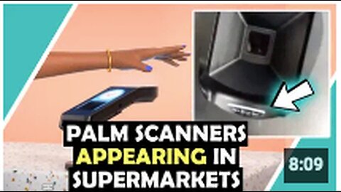 "Supermarkets Introduce Palm Scanners"