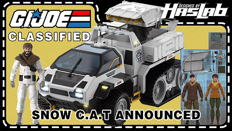 G.I. Joe SNOW C.A.T. Haslab Announced and Preview