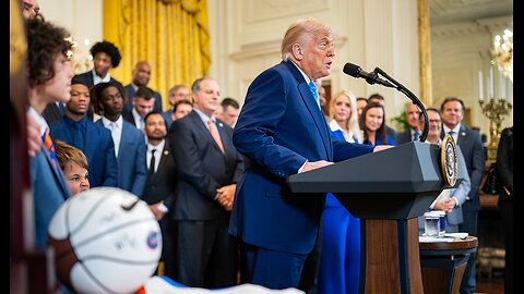 President Trump Welcomes the 2025 Men's NCAA Basketball Champions, The University of Florida Gators