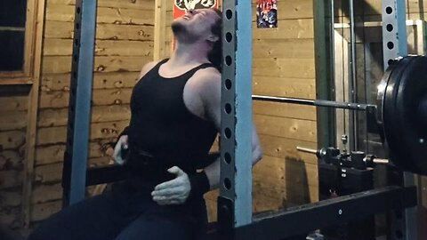 3x3 107.5 Kg Long Pause Bench Press. Last Set.