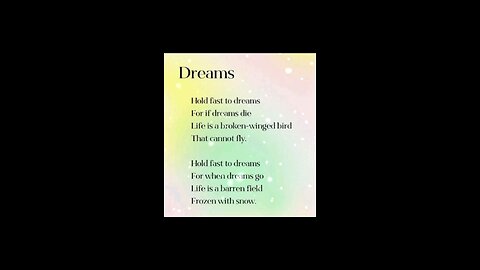 dreams l poetry l