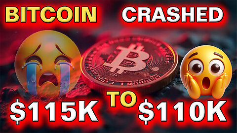 Bitcoin Crashed! 115K to 110K 🔥 🚀 Sindhi Trading | Crypto Market