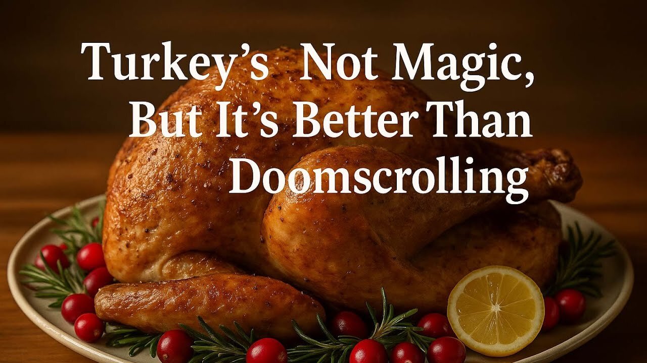Turkey Won’t Cast Spells, But It’s a Brighter Vibe Than News Fatigue! L01