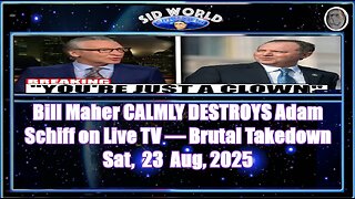 Bill Maher CALMLY DESTROYS Adam Schiff on Live TV — Brutal Takedown