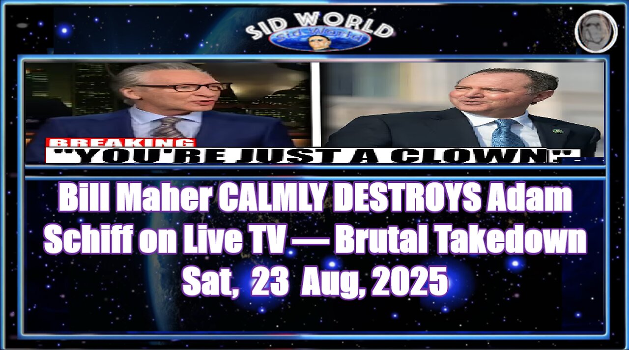 Bill Maher CALMLY DESTROYS Adam Schiff on Live TV — Brutal Takedown