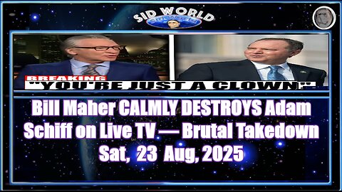 Bill Maher CALMLY DESTROYS Adam Schiff on Live TV — Brutal Takedown