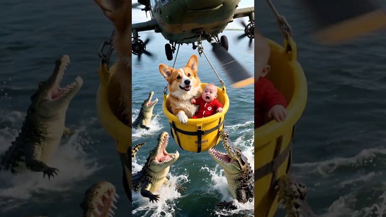 Heroic Pup Rescued The Baby
