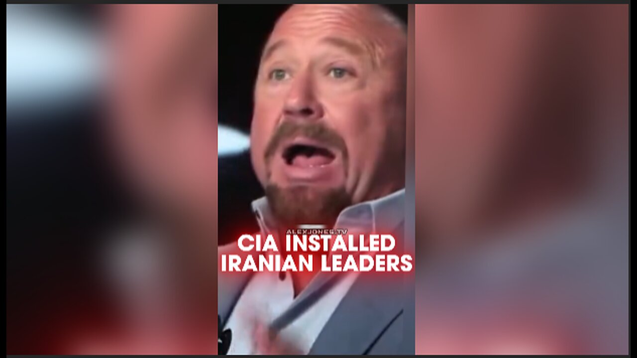 Alex Jones: Iranian Leaders Installed by CIA & Mossad - 9/8/25