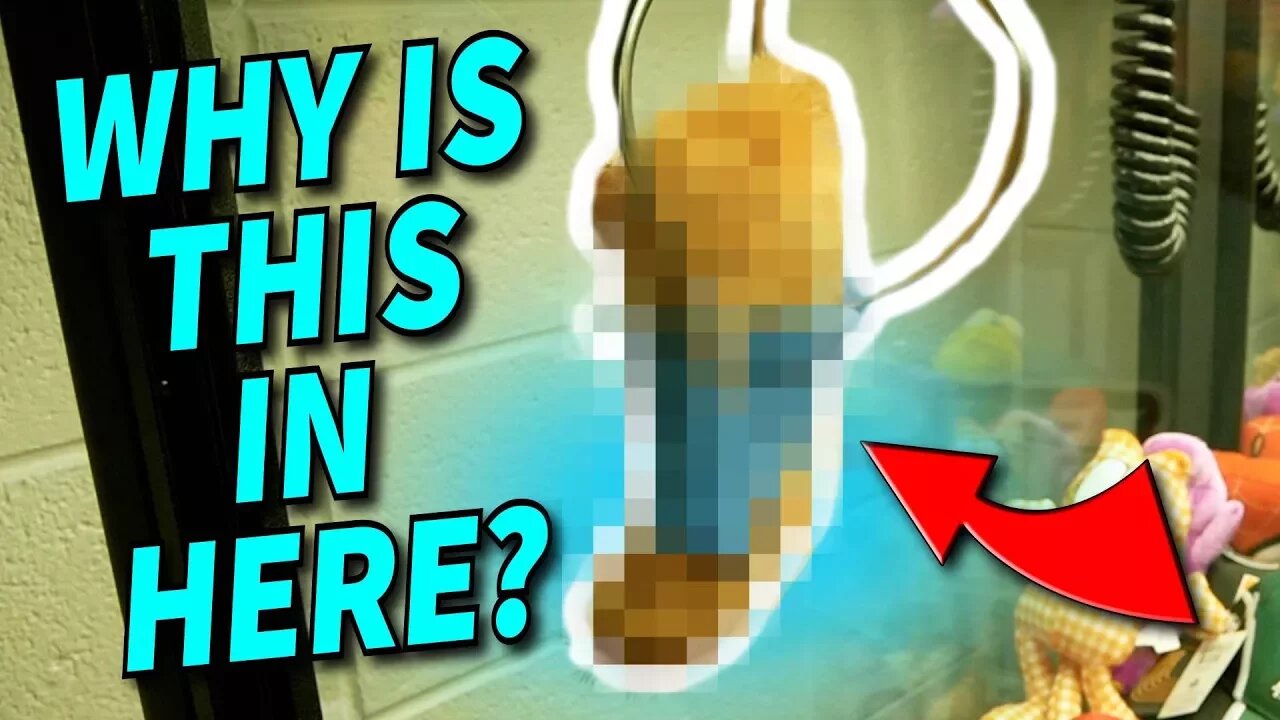 WHY IS THIS IN THE CLAW MACHINE???