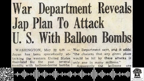 #OnThisDate May 5, 1945: Silent Bombs