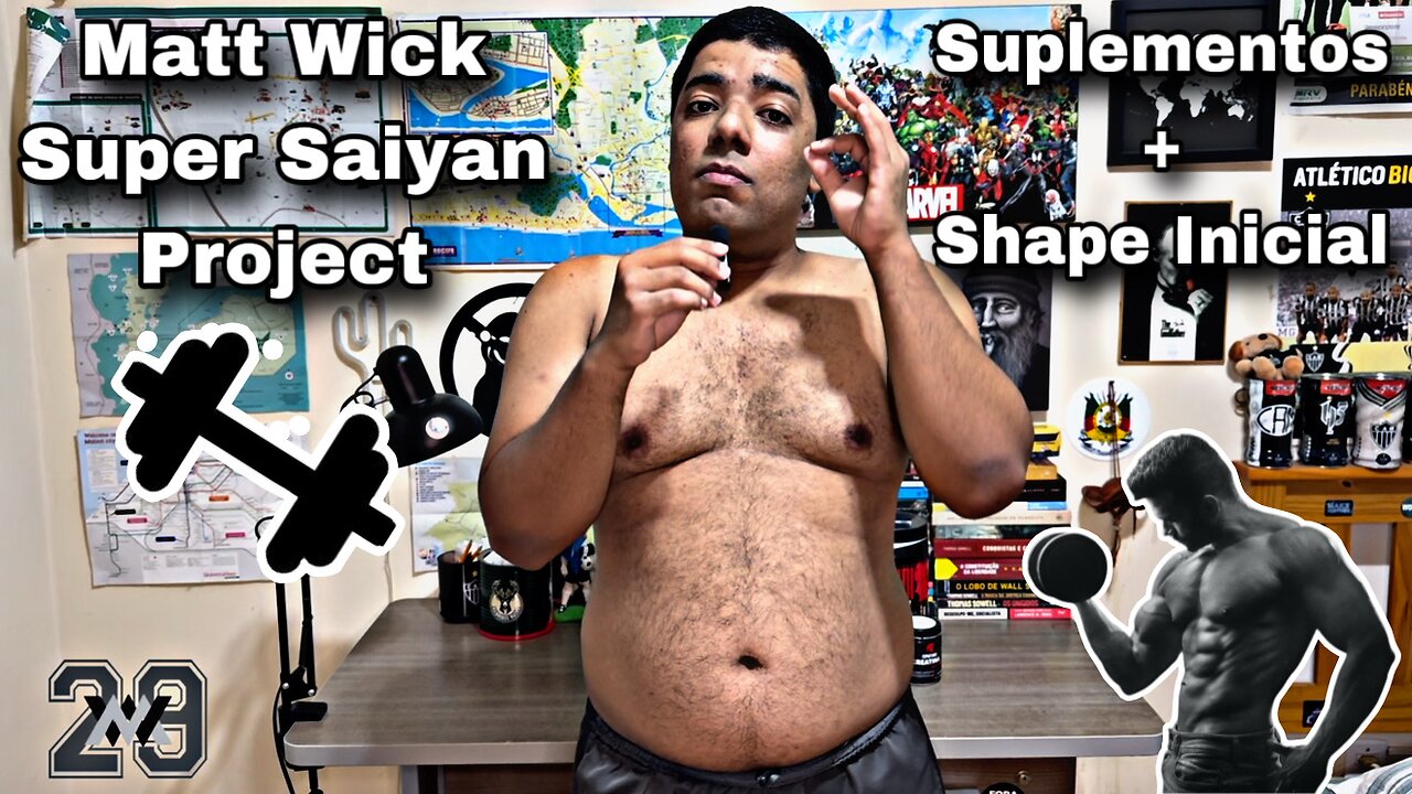#2 | Matt Wick Super Saiyan 💪🏾 | Suplementos para Nova Rotina de Treinos e Shape Atual