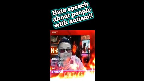 Guilty of Crime hating on people with autism