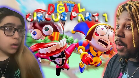 Trapped in a Digital Nightmare?! 😱 | Chief & Lizzie Watch Digital Circus Ep 1