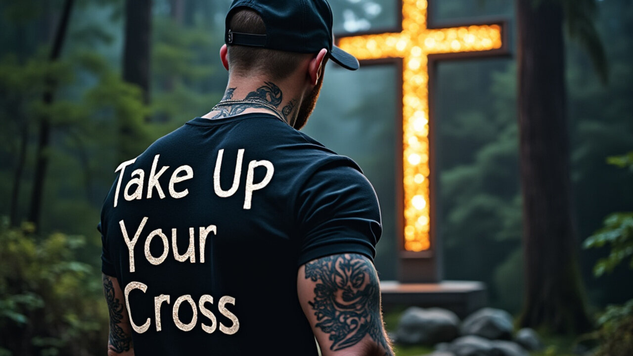 TAKE UP YOUR CROSS- Do NOT BE overcome by evil, but overcome evil with GOOD.