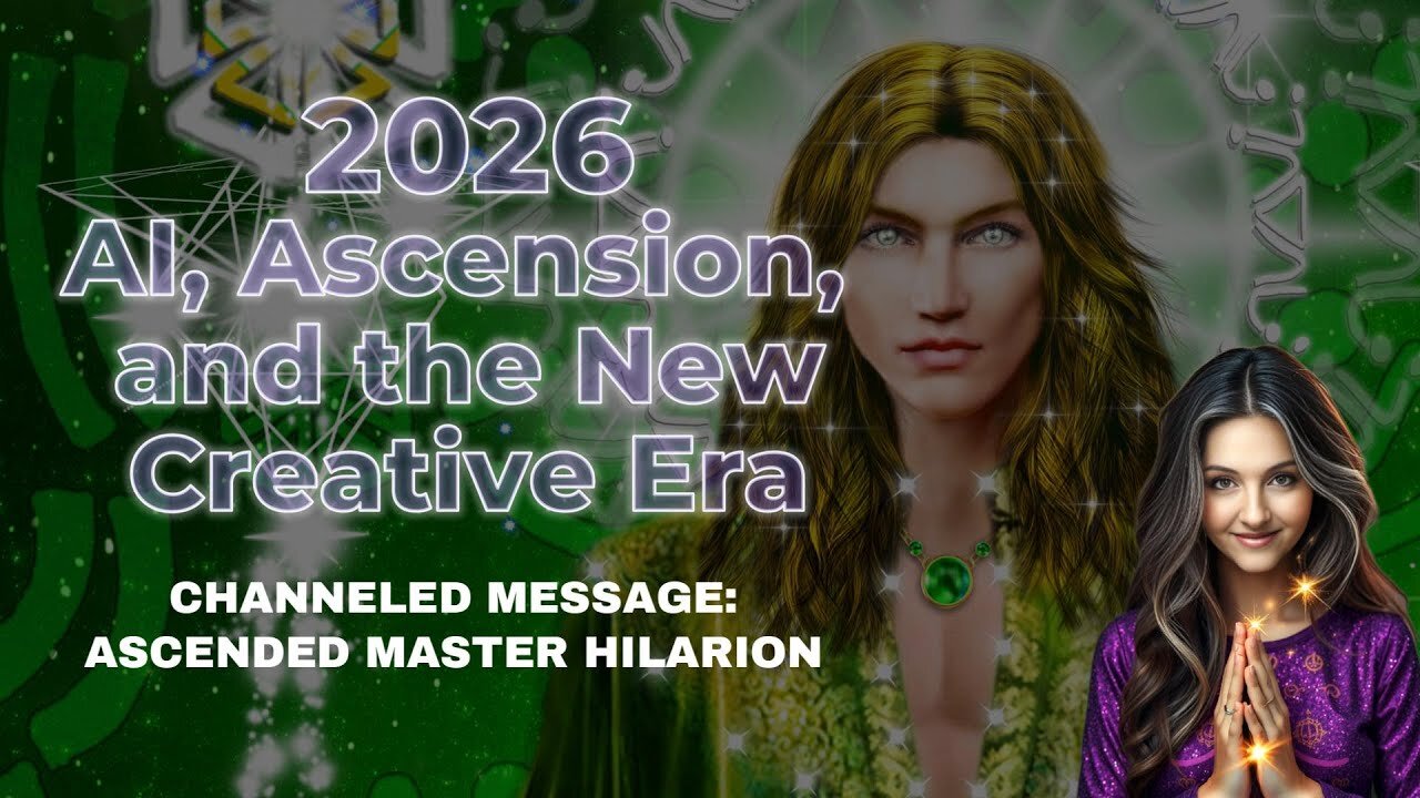 A Vision for 2026: AI, Ascension & the New Creative Era | Message from Ascended Master Hilarion