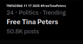 JUAN O SAVIN- Wartime Analysis #FreeTinaPeters- JMC 11 17 2025