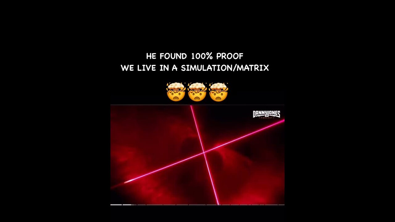 Are we living in the matrix, I think yes