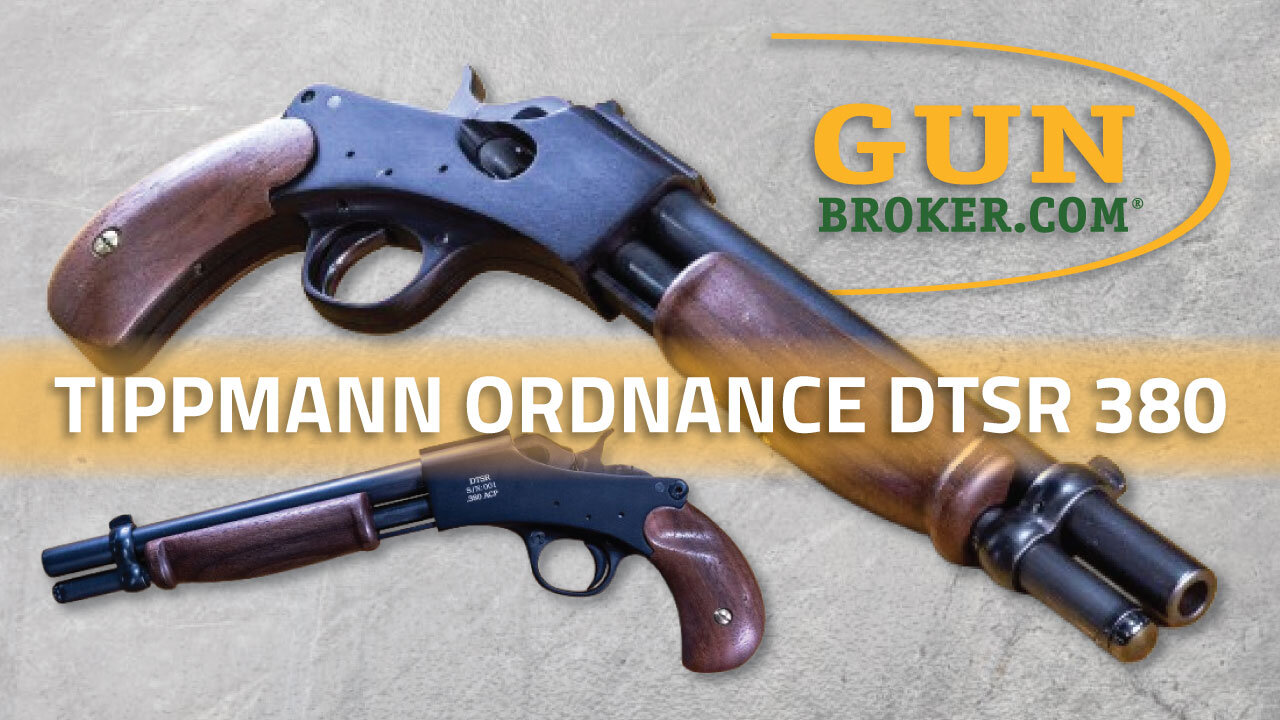Tippmann’s New Slide-Action .380 – Meet the DTSR 380 Auto “Pirate Pistol” | GunBroker
