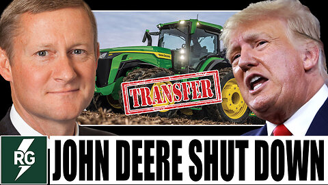 John Deere SHUTS DOWN Production In US And Trumps Reaction Says It All!