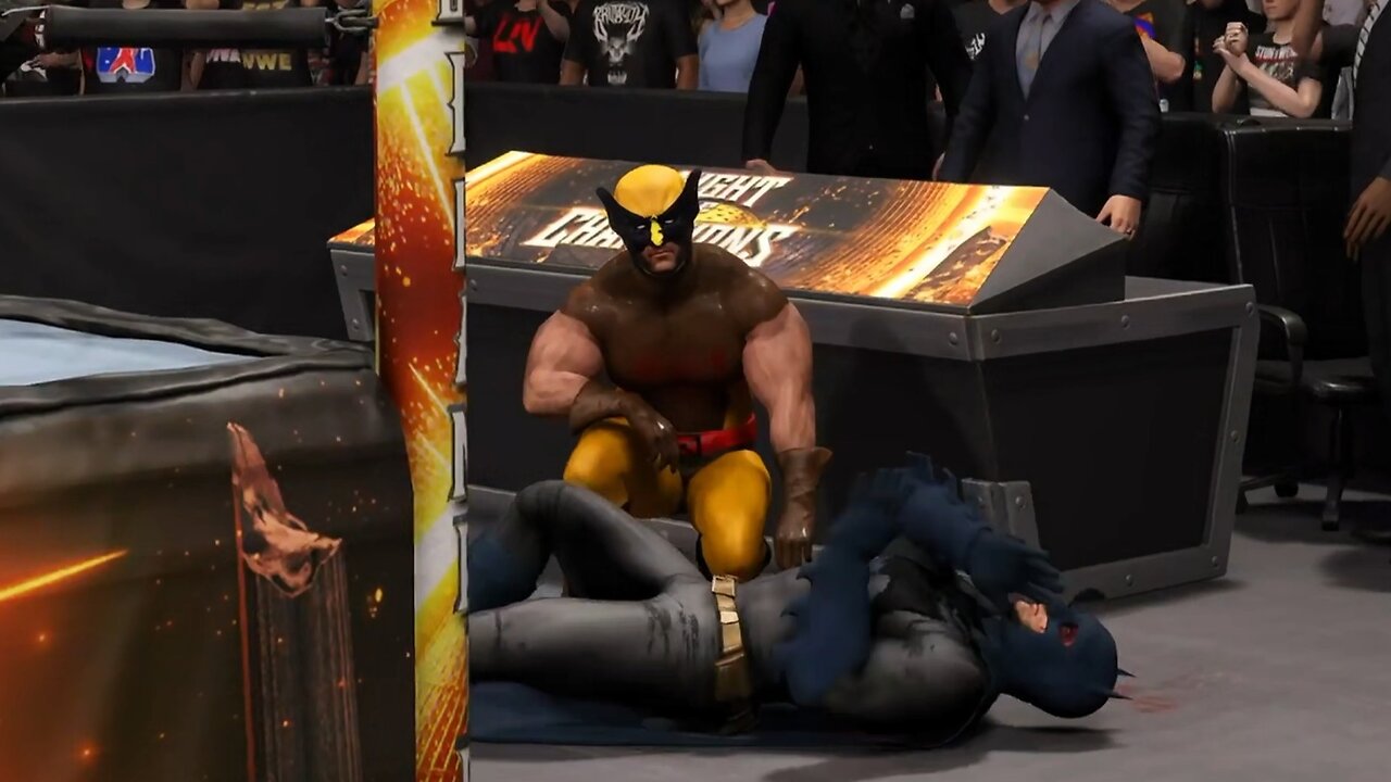 Wolverine vs Batman [WWE 2K24]