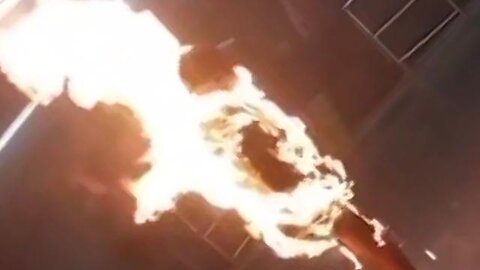 The General - BREAKING： A man has set himself on fire in a subway station in Brazil.